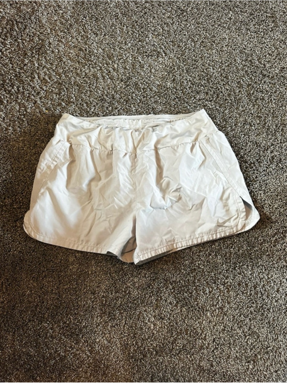 Nike Light Cream Women's Athletic Shorts